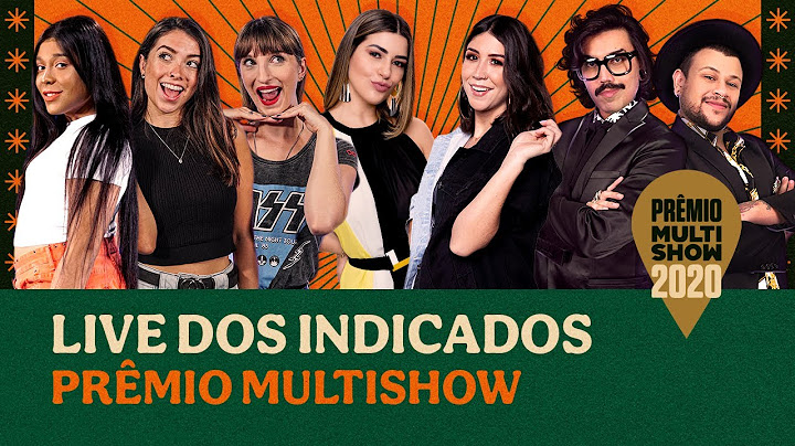 Live dos Indicados #PrêmioMultishow