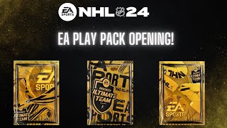 EA Play Pack Opening | NHL 24 HUT Pack Opening | Purple Pulls!