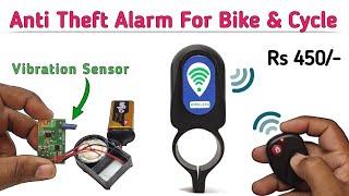 Anti Theft Alarm with RF Remote Lock Unlock Control || How to Repair Anti Theft Alarm