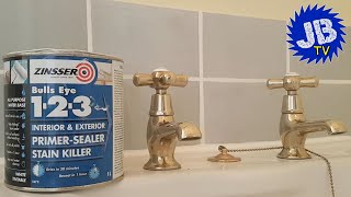 How To Paint Tiles with ZINSSER Bulls Eye 123