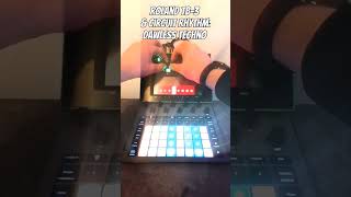 ROLAND TB-3 & Circuit Rhythm: DAWLESS TECHNO #shorts