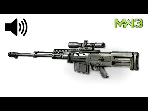 COD AS50 Sniper Rifle Shot Sound Effect
