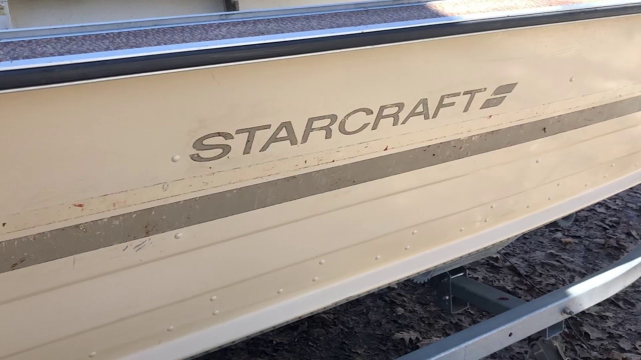 1985 Starcraft Mariner 180 restoration #3