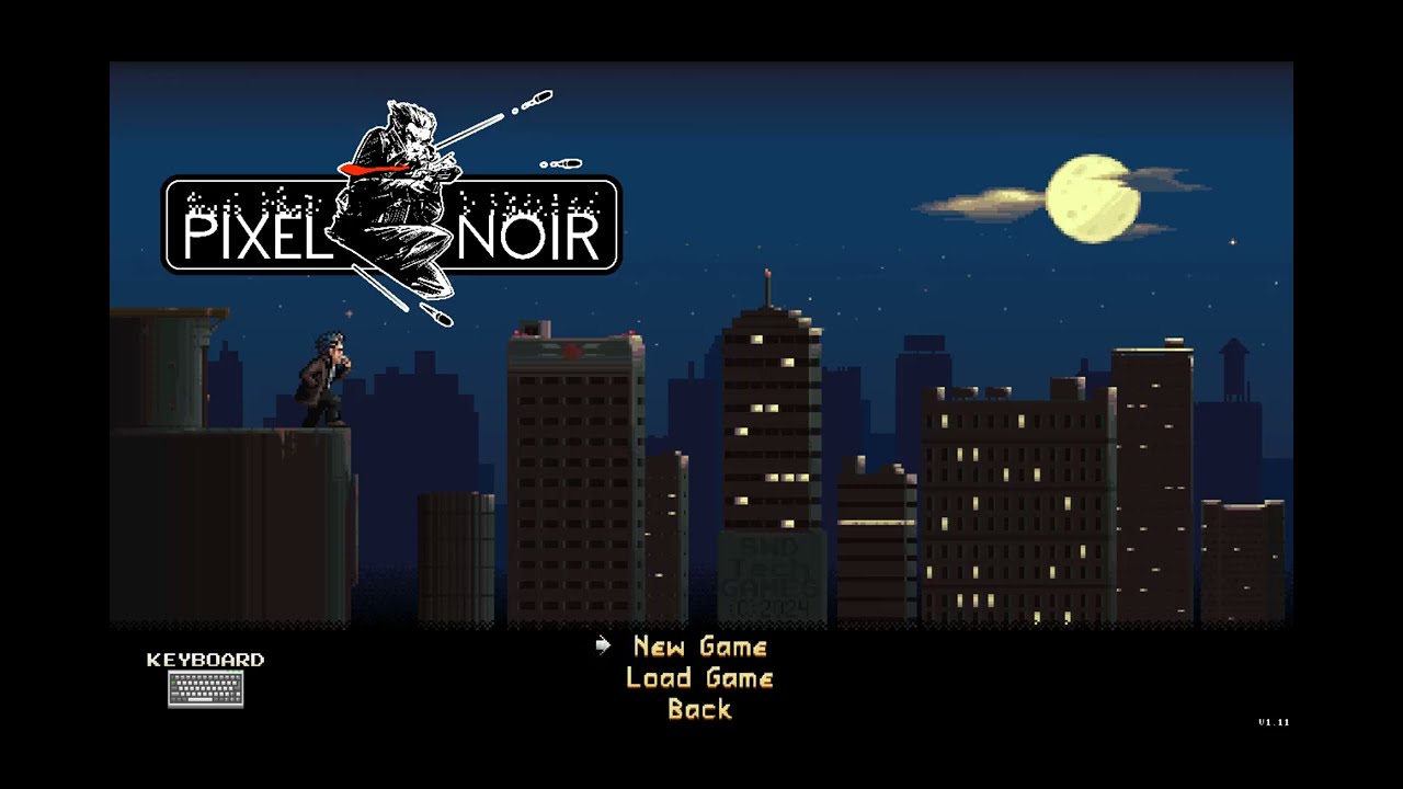Let's play Pixel Noir (2024, PC)