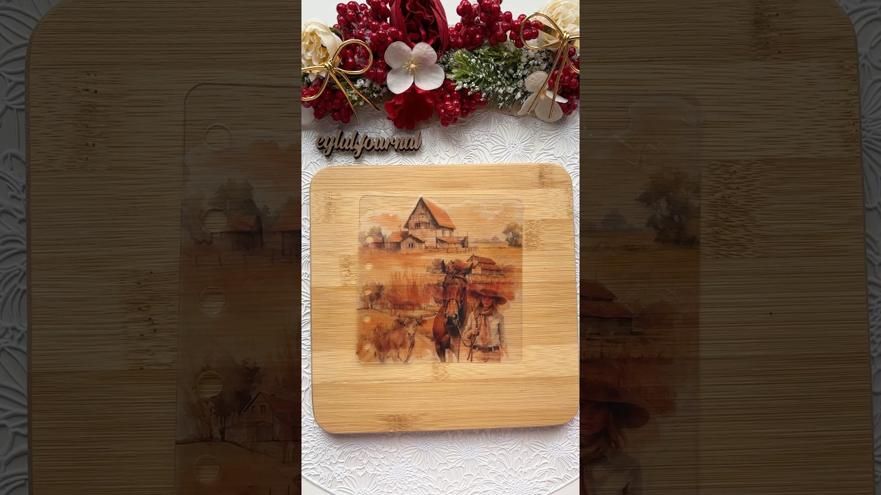 ASMR simple scenery page 🧡✨🐎 