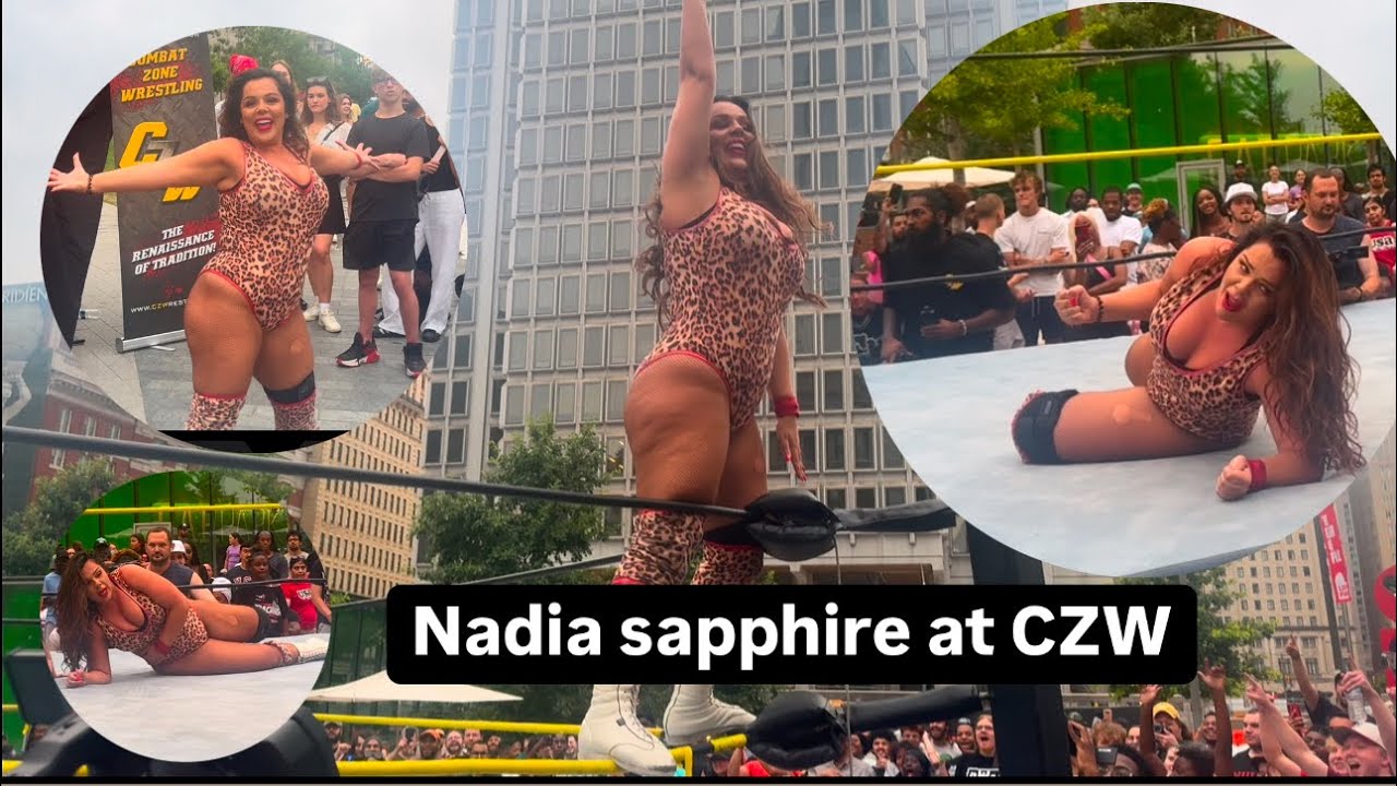 FULL MATCH- Nadia sapphire vs Valerie verman CZW wrestling