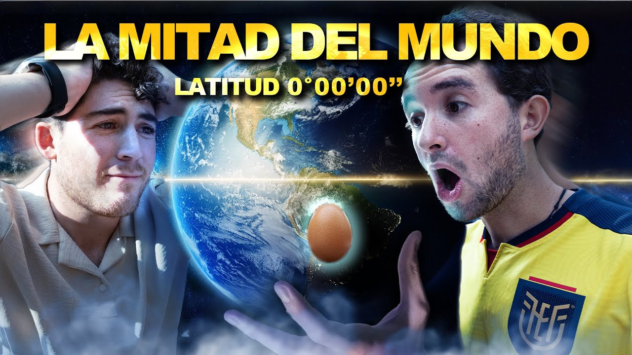 LA VERDADERA MITAD DEL MUNDO 🌎 | La Línea en el Centro de la Tierra ...