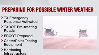 Preparing for possible winter weather