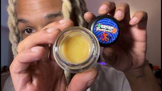 BIG DABS of Purple GAK x Galactic Juice Rosin Thumbprint!