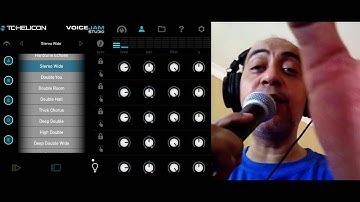 Acapella with voice jam studio