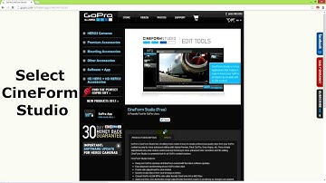Update your GoPro Hero2 Firmware with CineForm Studio + Get PROTUNE