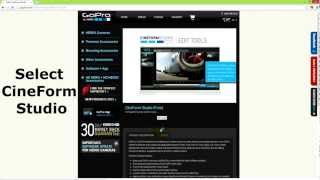 Update your GoPro Hero2 Firmware with CineForm Studio + Get PROTUNE