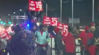 $15 Minimum Wage Protests Across US