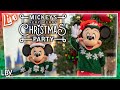 🔴LIVE: Mickey&#39;s Very Merry Christmas Party at Magic Kingdom! Shows, Fireworks, Characters, &amp; Snow!