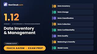 1.12 - AI Data Inventory & Management Classification, Lineage & Model Cards ISACA AAISM Ep.12