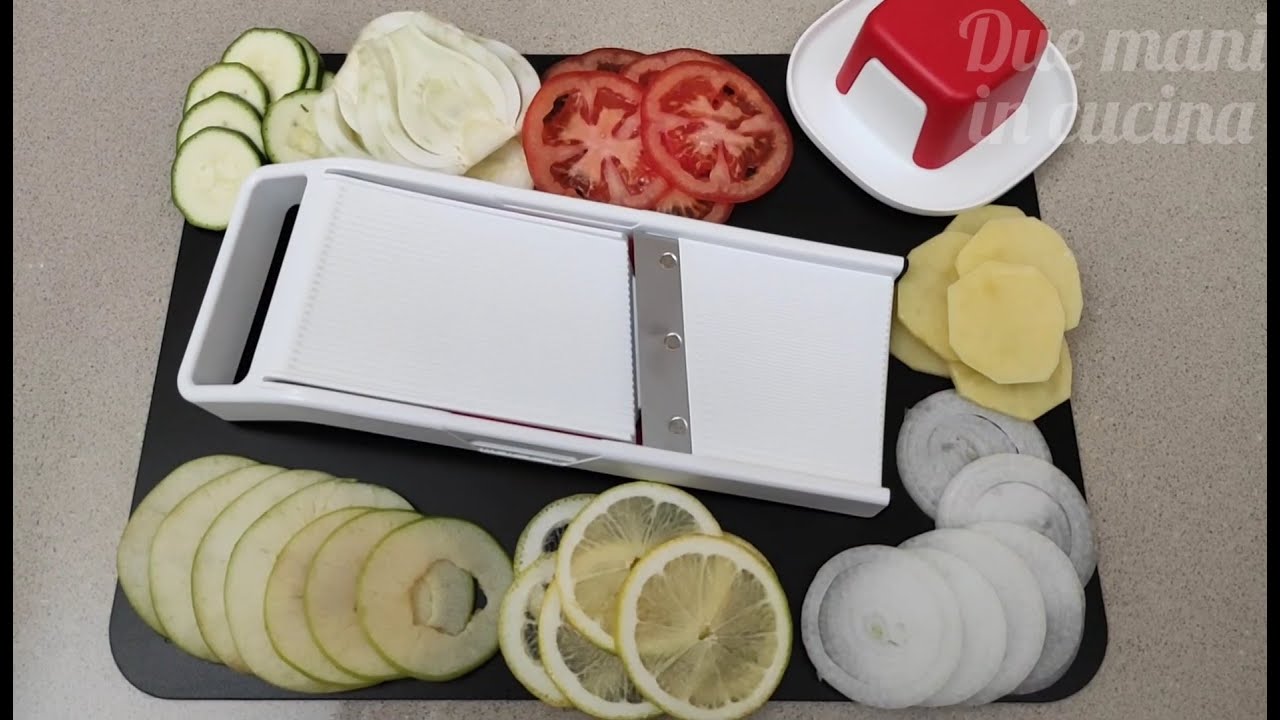 Mandolino Junior / Mando / Mandolina Τζούνιορ Σεφ Küchenhobel Tupperware Mandolína