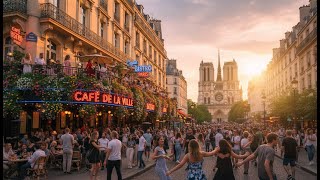 Paris, France 🇫🇷 - 4K PARIS Walk - 13 AUGUST 2025 - A peaceful village hidden in Paris  screenshot 3