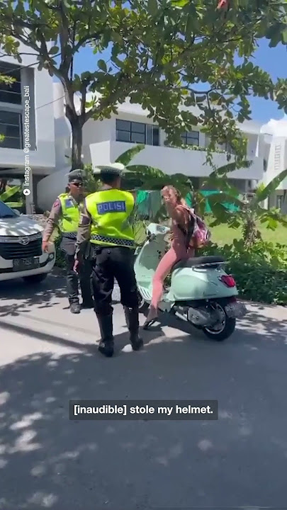 Aussie Expat Clashes With Bali Police Officer In The Middle Of Busy Street