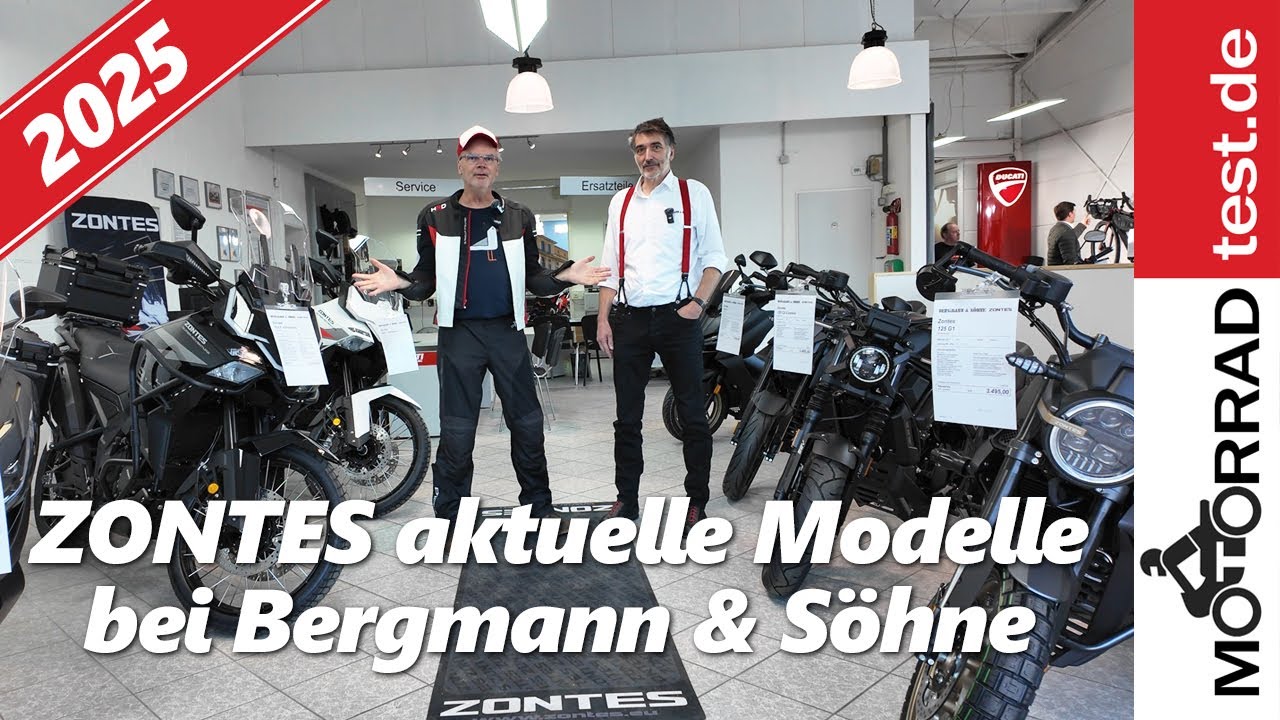 Zontes Modellprogramm 2025 | Die neuen Zontes-Modelle kurz vorgestellt