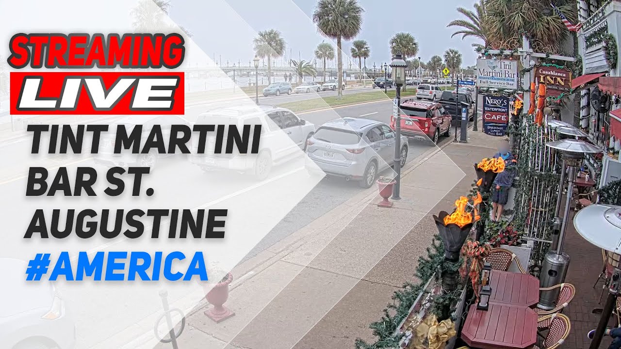 🔴 [LIVE] Tini Martini Bar St. Augustine America YouTube