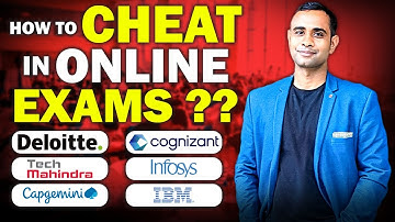 How to Cheat in Online Exam ?| Deloitte, Cognizant, Infosys, Tech Mahindra, IBM, Capgemini