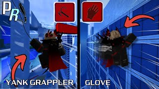 How to craft the yank grappler and glove in Roblox Parkour reborn! [OUTDATED]