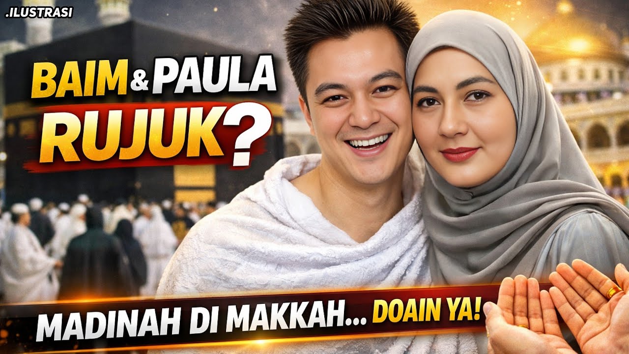 VIRAL! BAIM WONG AJAK PAULA KE TANAH SUCI ! TANDA SUDAH RUJUK? DOAIN YA 🤲✨