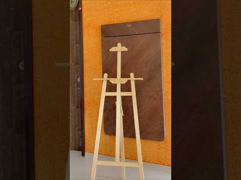 Easel ✨ #viral #art #painting #shortvideo #shorts #canvas #artist #stand #artshorts #fyp #drawing