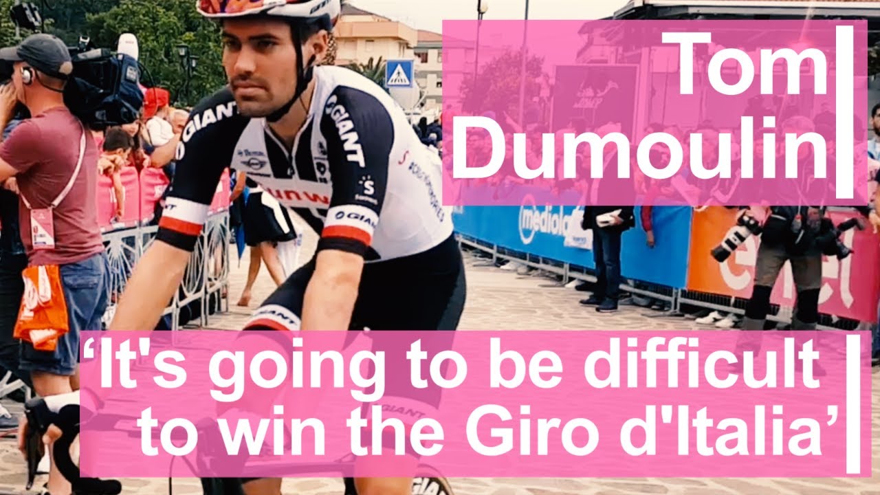 journalistic writing Tom Dumoulin: 'It's going to be difficult to win the Giro'