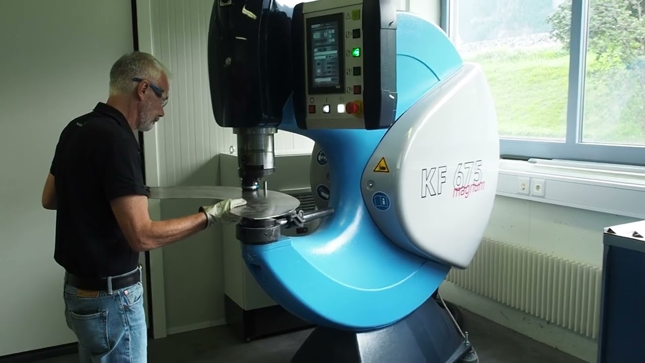 Adjustable stop for the ECKOLD Kraftformer