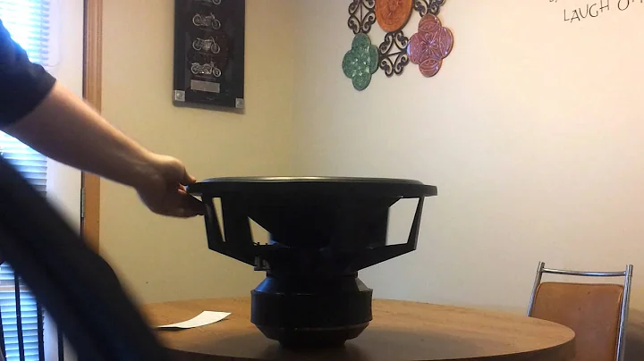 UNBOXING Sundown Audio Zv3 18" stock with Nightshade cone Dual 2. Andrew Marshall Team MN Loudest