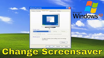 How To Change Screensaver on Windows XP [Tutorial]