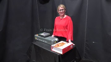 Markem 10 Watt Laser Coder Demonstration