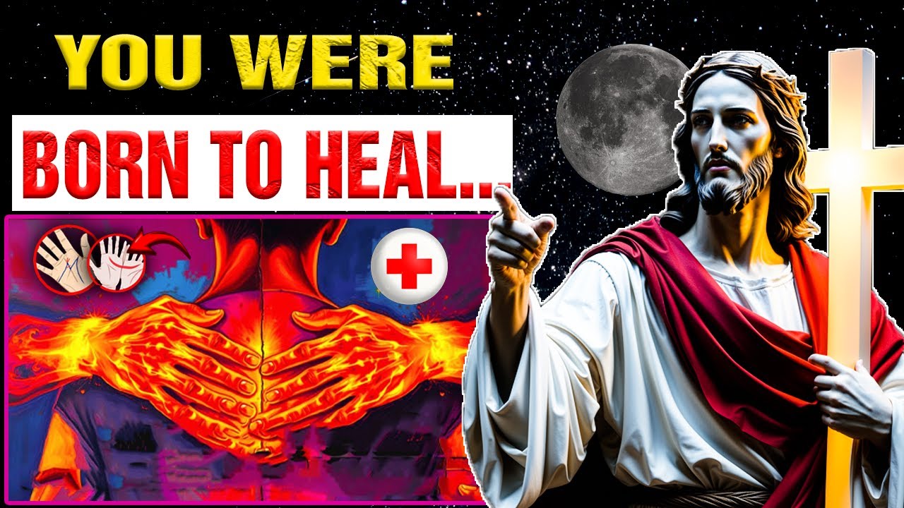 CHOSEN with the Sacred marks “M” and crescent moon - You Can HEAL People with Your Hands!