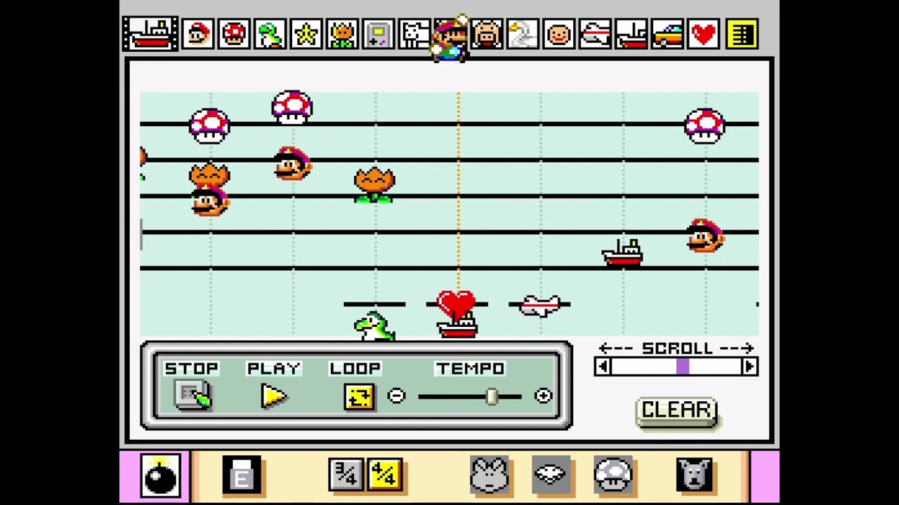 Mario Paint Music - Reach Out to the Truth from Persona 4