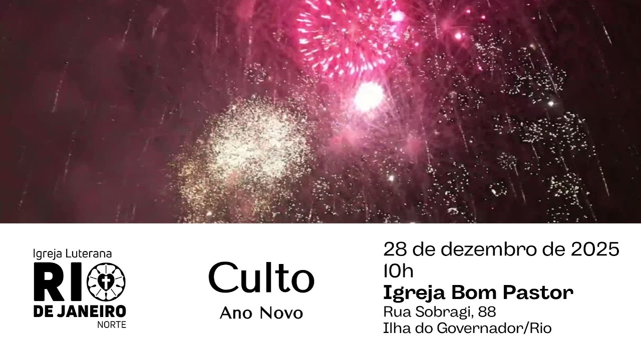 Culto | Ano Novo | 28 de dezembro de 2025