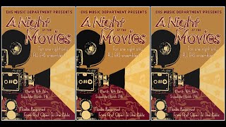 EHS A Night at the Movies Concert March 16 2022