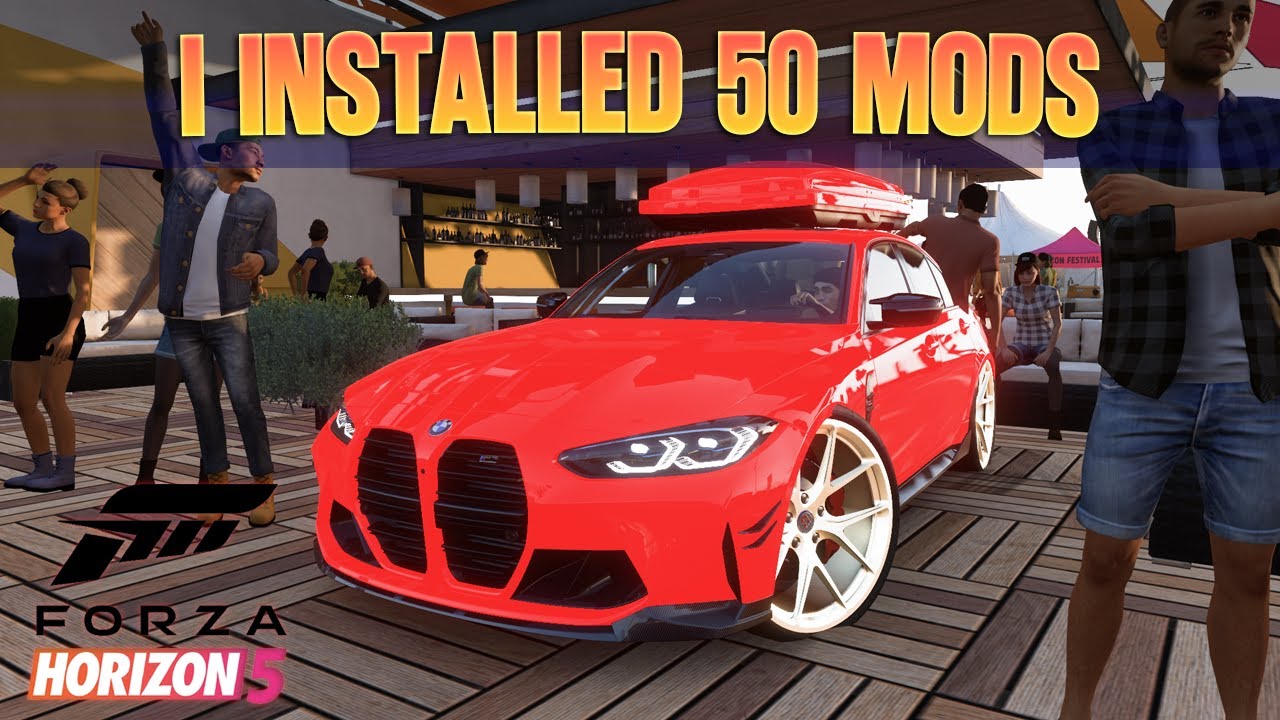 Установка 50 МОДОВ, чтобы FH5 выглядел как FORZA HORIZON 6!
