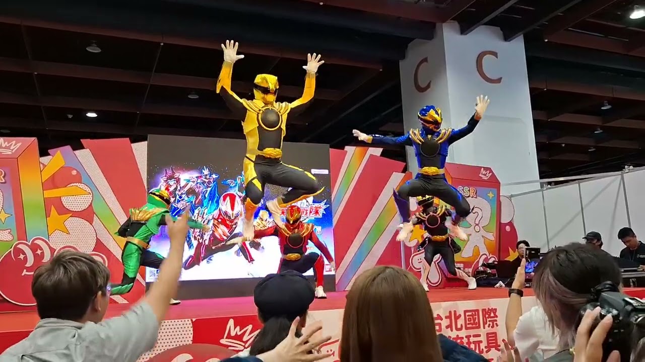 超級戰隊 第一戰隊五獸者帶動跳（ナンバーワン戦隊ゴジュウジャー）台北世貿一館見面會