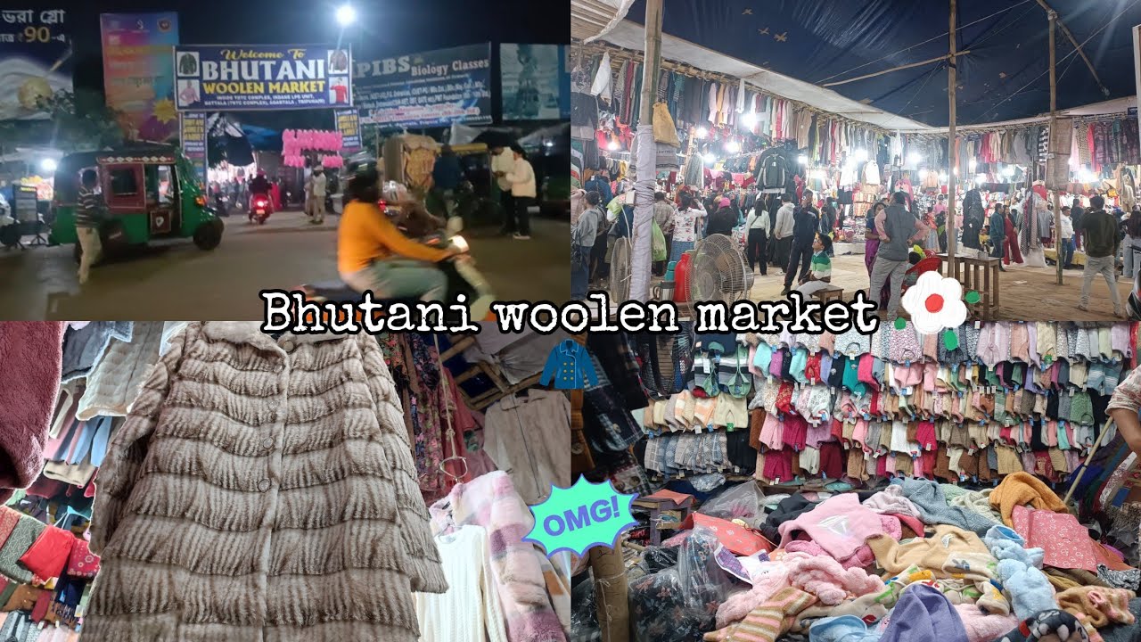 Bhutani market agartala 🧥||December ni collection kaha kaha 💁‍♀️||