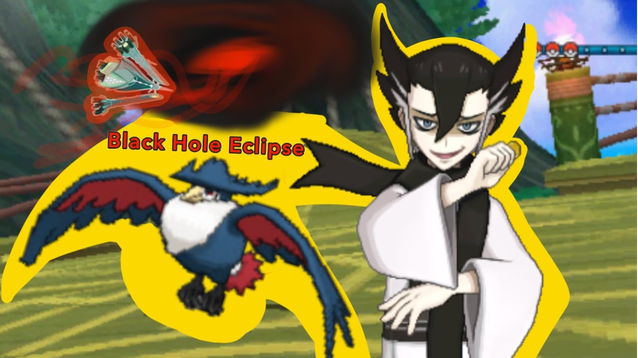 Pokemon Sun & Moon Battle Tree vs Grimsley ( Astro )