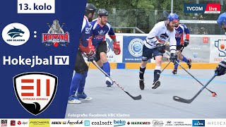 Highlights 13. kola Extraligy hokejbalu - HBC Kladno vs. HbK Karviná | 20.11. 2021