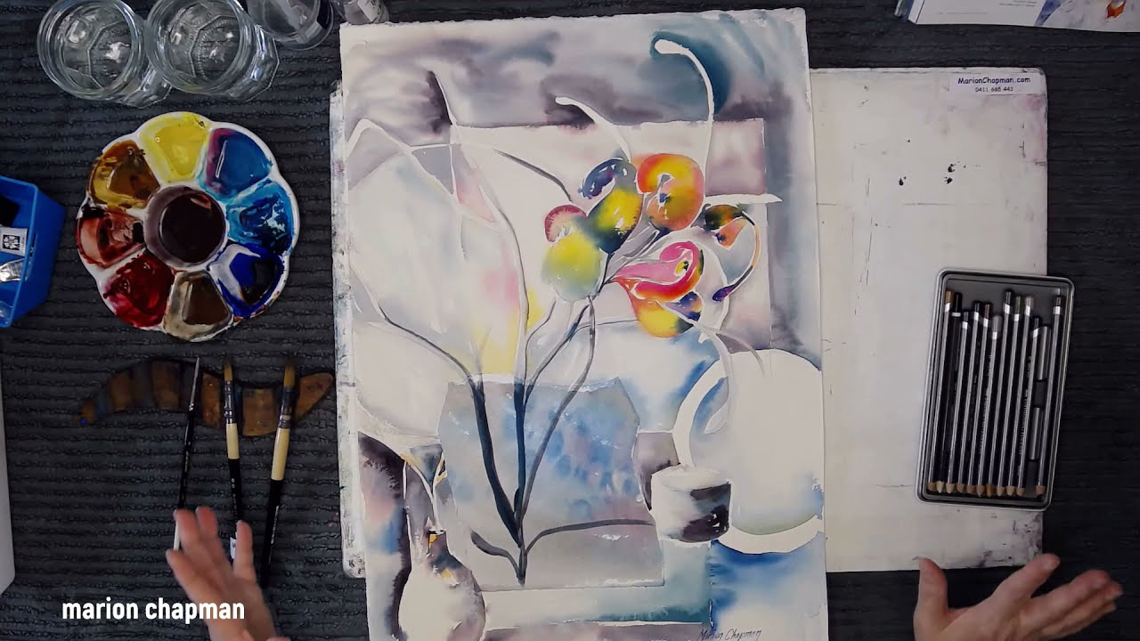 Shirley Trevena: review & secrets (Breaking the rules of watercolour)