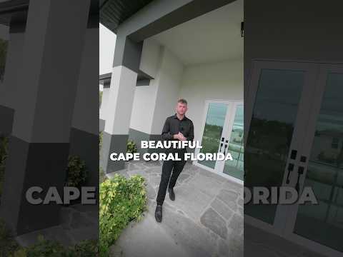 Cape Coral pool home under $450K on a flood zone X lot