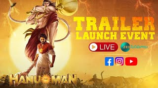 HanuMan Trailer Launch Event LIVE | Prashanth Varma, Teja Sajja, Amritha | Zee Cinemalu