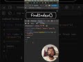 The power of .findIndex() — find faster, code cleaner #coding #javascript #frontend #reactjs #coder