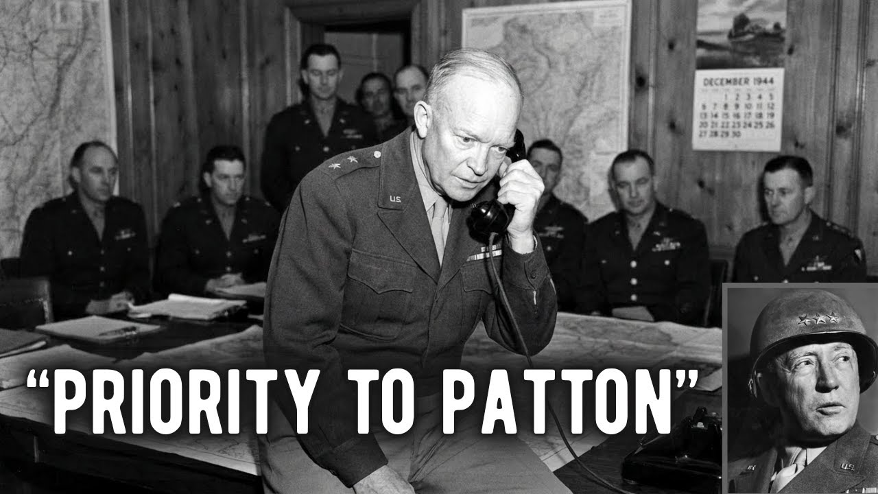 "Priority to Patton" — Eisenhower’s Real Reaction to Patton’s Unprecedented 48-Hour Move