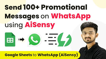 How to Send 100+ Promotional Messages with Images on WhatsApp using AiSensy