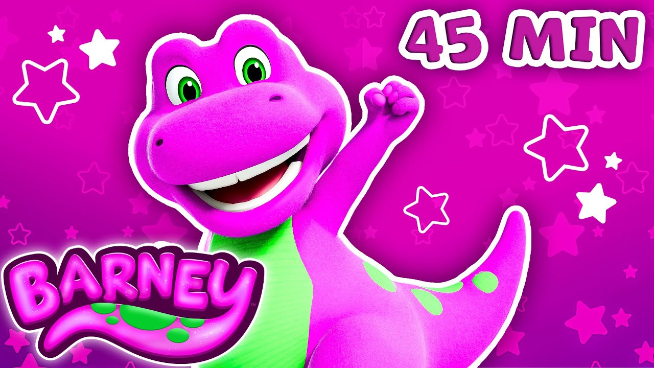 Barney's Big Purple Adventures 💜🦖 | Barney | 45 Minutes | Kids Cartoon!