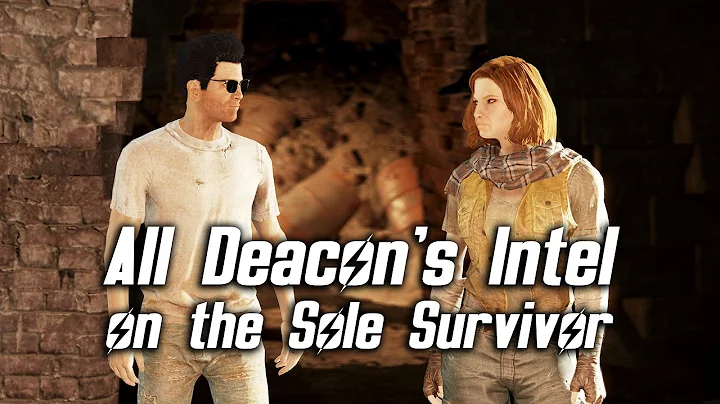 Fallout 4 - Deacon's Intel on the Sole Survivor (All Options) - DayDayNews